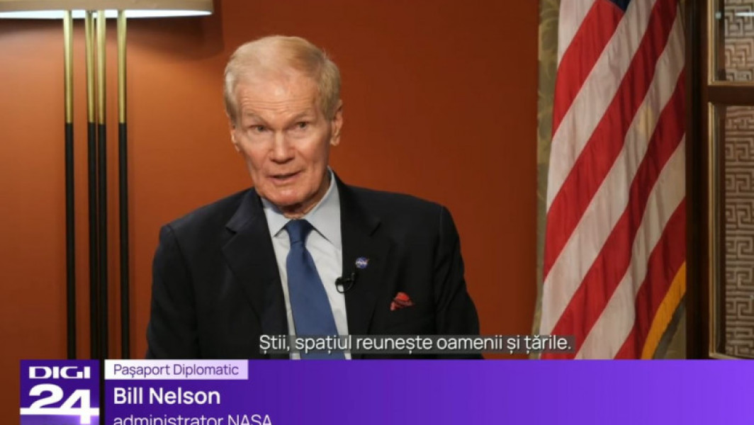 Bill Nelson discută despre cooperarea internațională în explorarea spațială