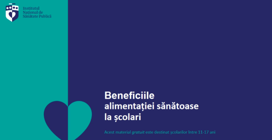 Campania Națională „Alege inteligent, mănâncă sănătos!” pentru promovarea alimentației sănătoase