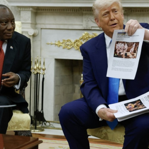 Calm și negocieri tensionate: întâlnirea lui Ramaphosa cu Trump