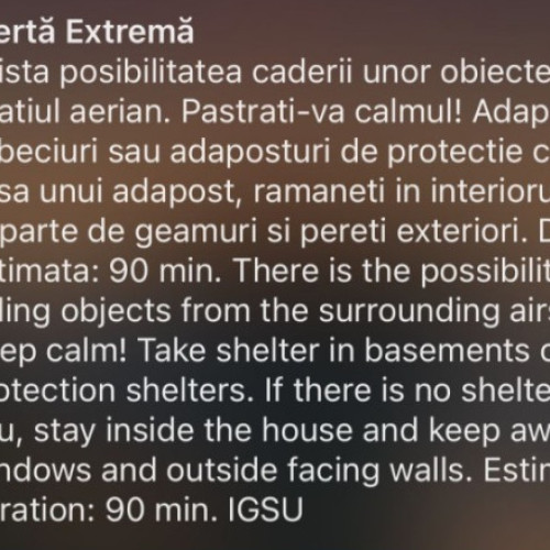 alertă în nordul județului Tulcea din cauza dronelor