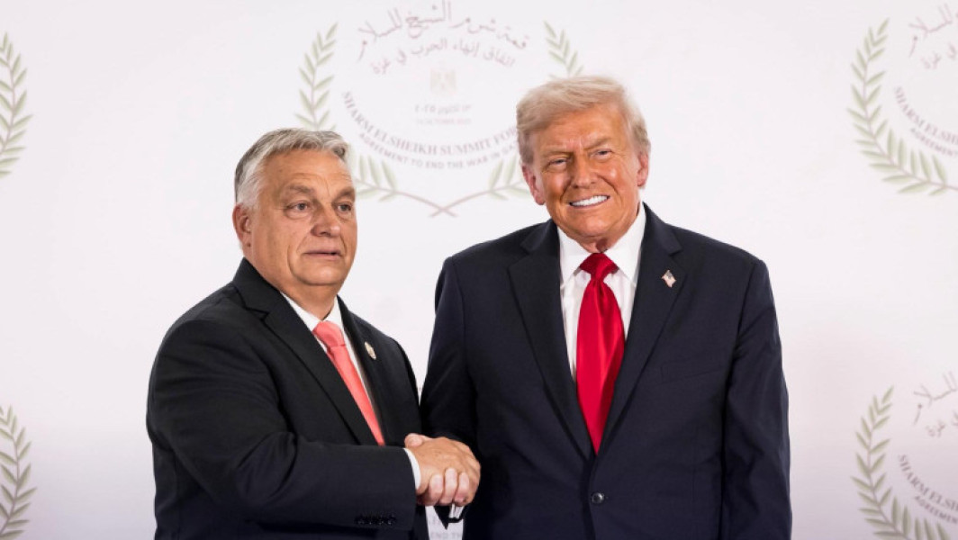 Donald Trump îl laudă pe Viktor Orban la conferința de pace din Sharm El-Sheikh
