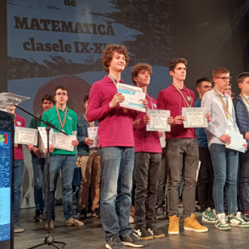 David-Andrei Anghel, cel mai bun elev-matematician din lume, a câștigat locul I la Olimpiada naţională, alături de 5 colegi